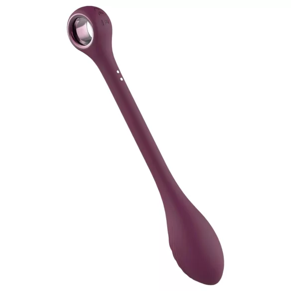 Glam - vodootporni G-točka vibrator na punjenje (ljubičasti)