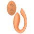 Glam – bežični parni vibrator s baterijom (narančasta)