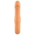 Glam - savitljivi rebrasti vibrator (breskvaste boje)