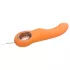 Glam - savitljivi rebrasti vibrator (breskvaste boje)