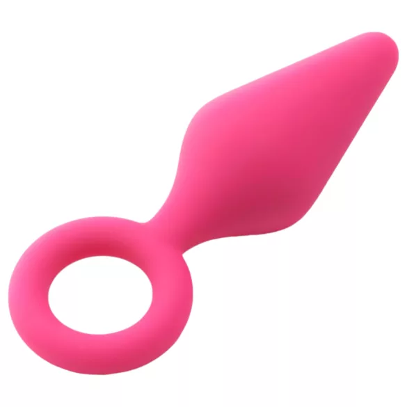 Flirts Pull Plug - mali analni čep - roza