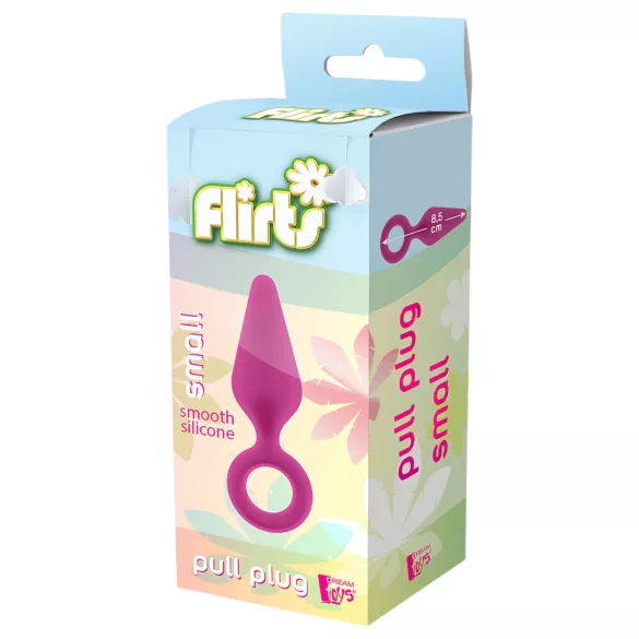 Flirts Pull Plug - mali analni čep - roza