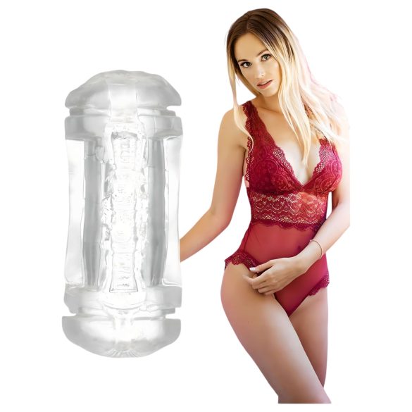 Djevojka iz susjedstva Sophia - umjetna vagina i usta (prozirno)