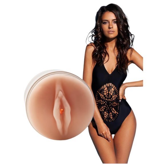 Djevojka iz susjedstva Bella - umjetna vagina masturbator (natur)