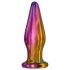Glamour Glass - vrhunski, stakleni analni vibrator s radiom (u boji)