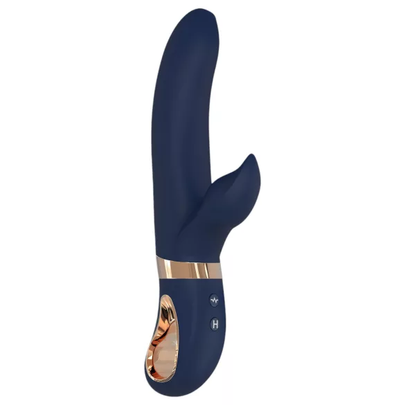 Dream Toys Atropos - vibrátor s grijanjem na punjenje - plavi
