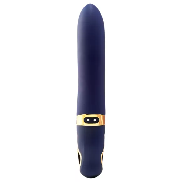 Dream Toys Atropos - vibrátor s grijanjem na punjenje - plavi