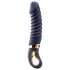 Goddess - rebrasti vibrator s grijanjem (tamno plavi)