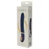 Goddess - rebrasti vibrator s grijanjem (tamno plavi)