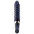 Goddess - rebrasti vibrator s grijanjem (tamno plavi)