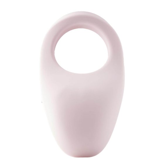 Vivre Bibi - punjivi, vibrirajući prsten za penis (ružičasti)