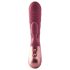 Dinky Jimmy K. Duo - akumulatorski vibrator s klitoralnim krakom (crveni)