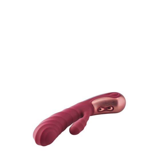Dinky Jimmy K. Duo - punjivi vibrator za klitoris (bordo)