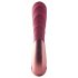 Dinky Jimmy K. Duo - akumulatorski vibrator s klitoralnim krakom (crveni)