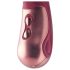 Dinky Jimmy K. Duo - akumulatorski vibrator s klitoralnim krakom (crveni)