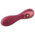 Dinky Jody F. Mini - rebrasti mini vibrator na punjenje (crveni)