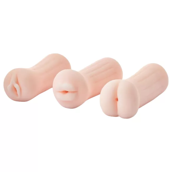 The Girl Next Door Tina - realistični masturbator set - natur