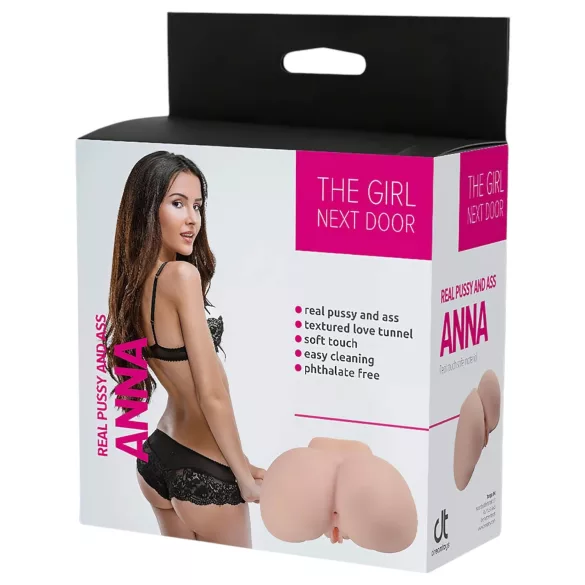 The Girl Next Door Anna - realistični torzo masturbator - natur