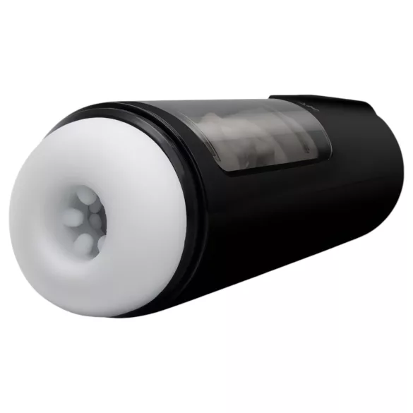 Dreamtoys Blowtech - vibrirajući, gore-dolje krećući masturbator (crni)