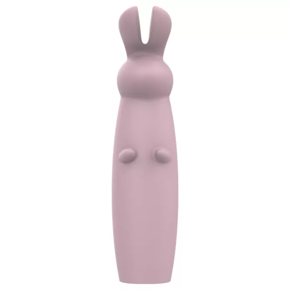 Nude Hazel - vibrator za klitoris s ušima - punjivi - ljubičasti