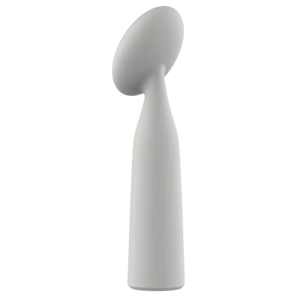 Nude Luna - mini wand vibrator na punjenje - siva