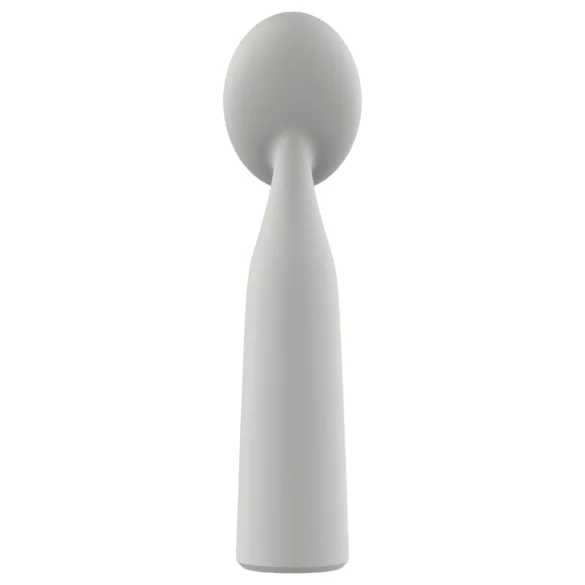 Nude Luna - mini wand vibrator na punjenje - siva