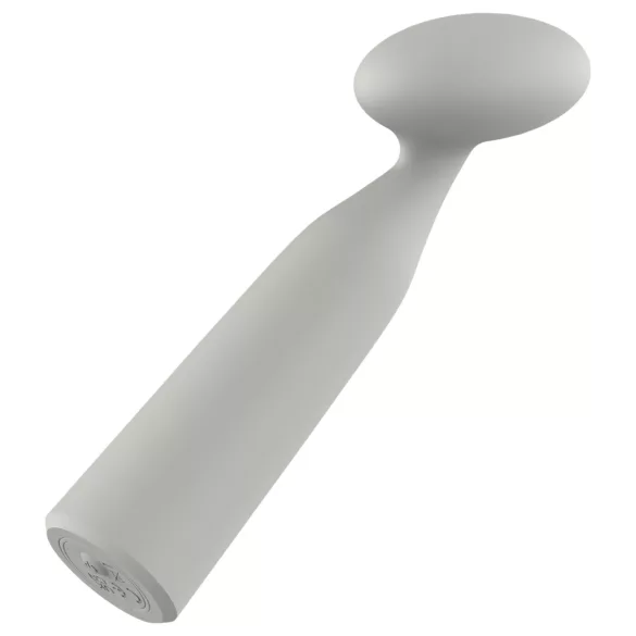 Nude Luna - mini wand vibrator na punjenje - siva