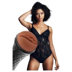   The Girl Next Door Marly - realistična umjetna vagina u kućištu (smeđa)