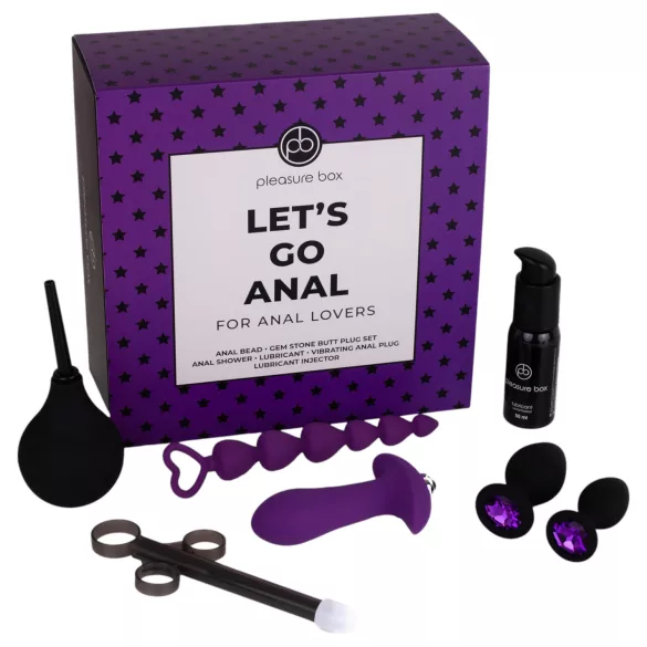 Pleasure Box Let's Go Anal - analni set - 7 dijelova
