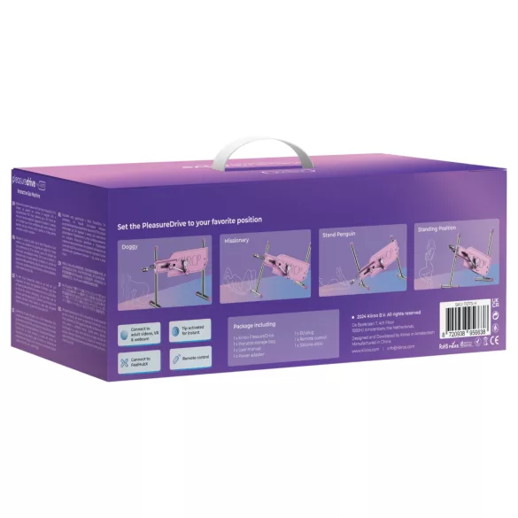 Kiiroo - Seks stroj s pametnom mrežnom vezom - pink