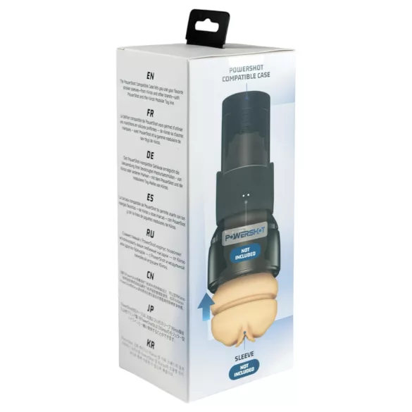 Kiiroo PowerShot kompatibilna masturbatorska futrola (crna)