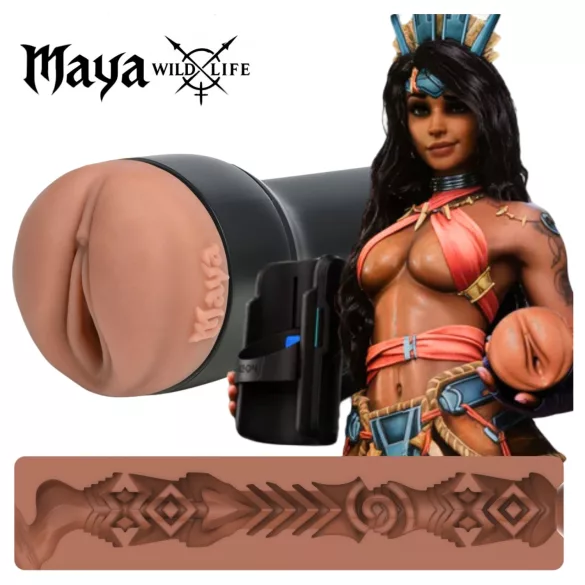 Kiiroo FeelMaya - realistična umjetna vagina masturbator (u boji kože)