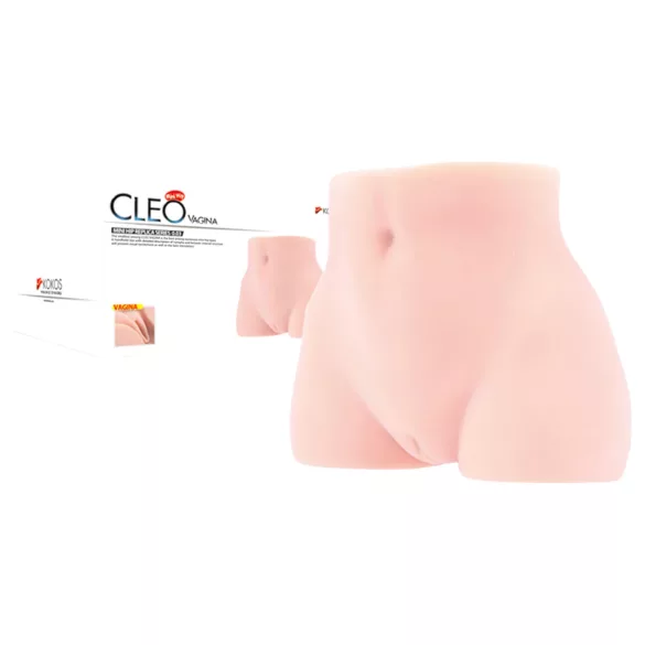 Kokos Cleo - realistična, torzo umjetna vagina (boje kože)