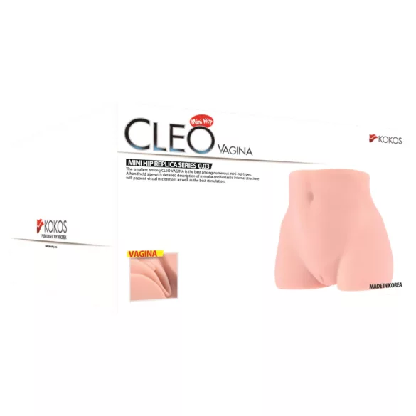 Kokos Cleo - realistična, torzo umjetna vagina (boje kože)