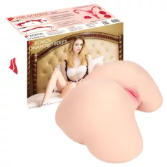   Kokos Adel Real Hips - realistični torzo masturbator (prirodna boja)