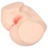 Kokos Vanilija 004 - realistični torzo masturbator (prirodna boja)