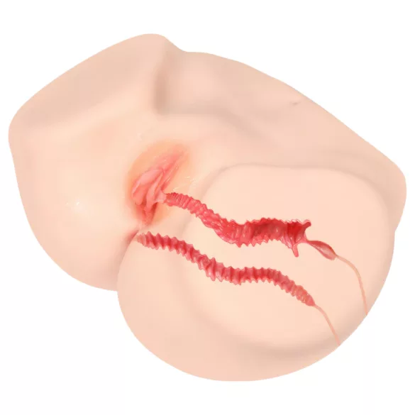 Kokos Vanilla 004 - realistični torzo masturbator - prirodna boja