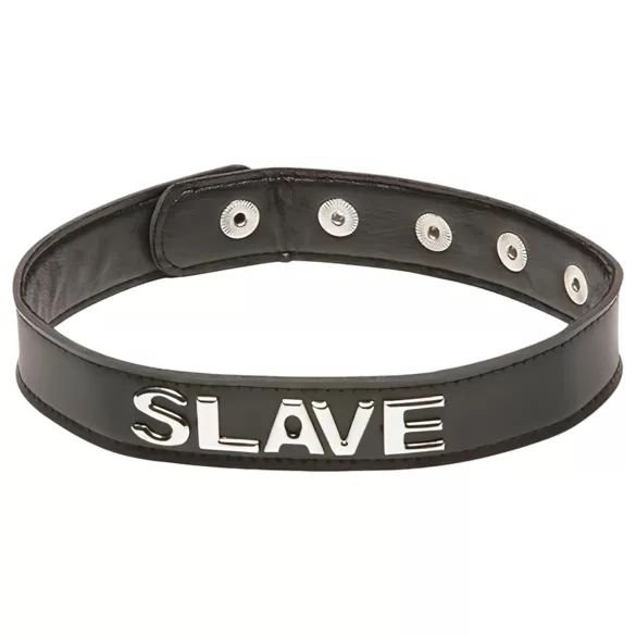 X-Play Slave - ogrlica za ropkinju - crna