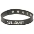 X-Play Slave - ogrlica za ropkinju - crna