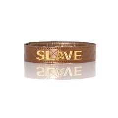 X-Play Slave - robovska ogrlica (brončana)