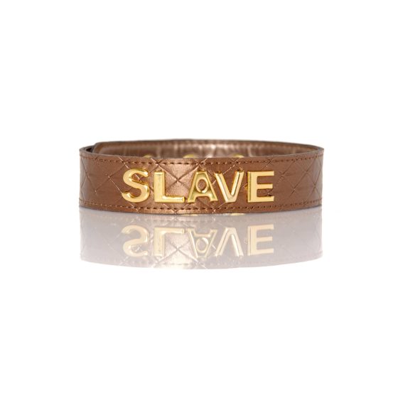 X-Play Slave - robovska ogrlica (brončana)