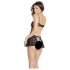 Izazovna policajka - babydoll crni