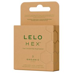 LELO Hex Organic - kondomi za potenciju (3 kom.)