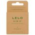 LELO Hex Organic - kondom za potenciju - organski lateks - 3 komada
