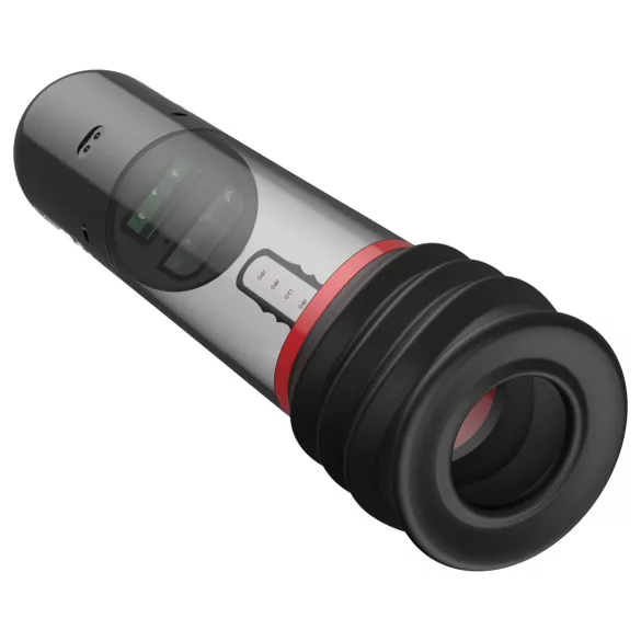 Peak Performa - automatska penis pumpa s infracrvenim svjetlom - prozirna