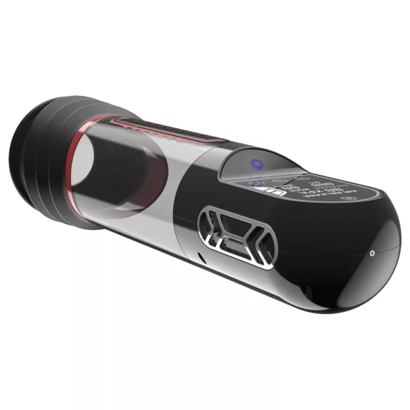 Peak Performa - automatska penis pumpa s infracrvenim svjetlom - prozirna