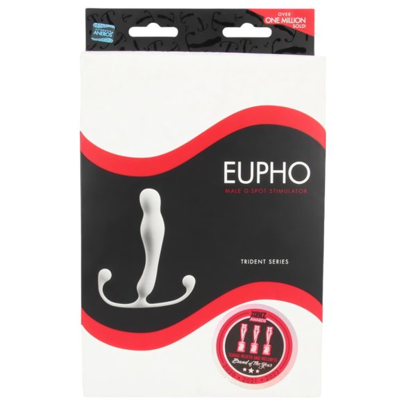 Aneros Eupho Trident - bijeli prostata dildo