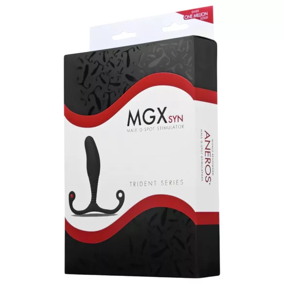 Aneros MGX Syn Trident - prostata dildo (crna)