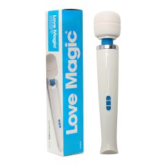 Love Magic Wand - punjivi masažni vibrator (bijela)
