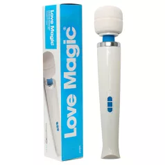 Love Magic Wand - masažer vibrator na baterije - bijeli